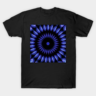 Blue pattern T-Shirt